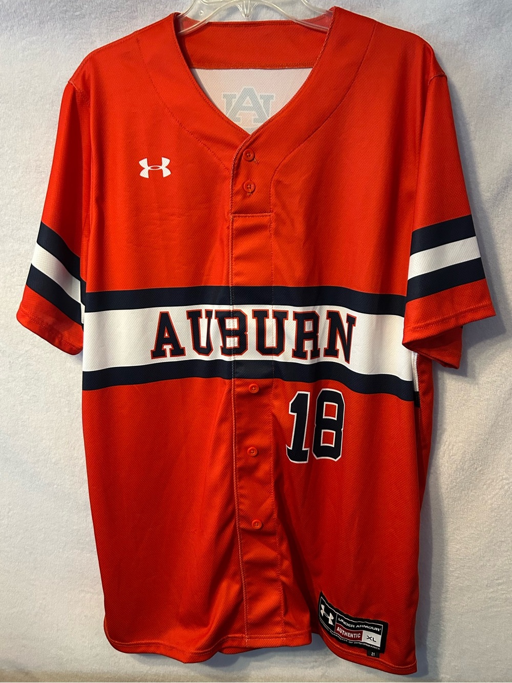 Auburn Baseball Jersey XL Under Armour